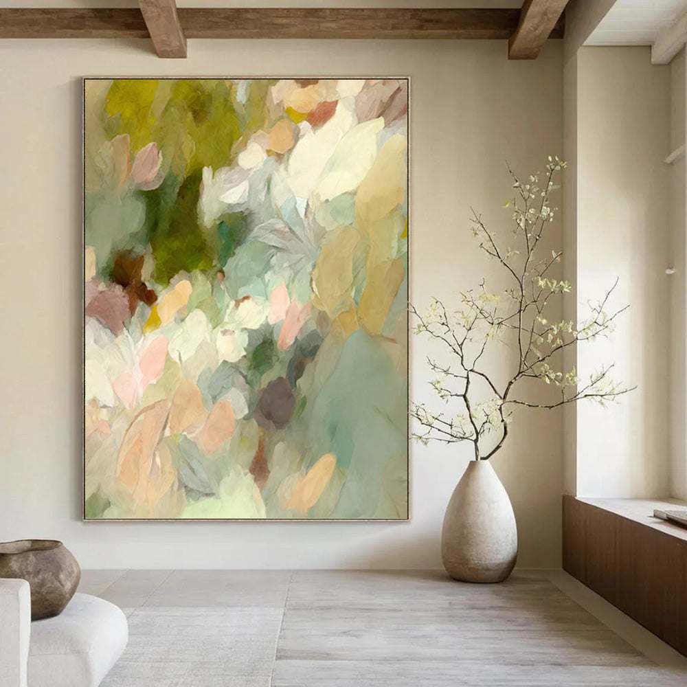 abstract floral artwork
